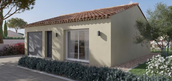 Maison neuve à Remoulins, Occitanie
